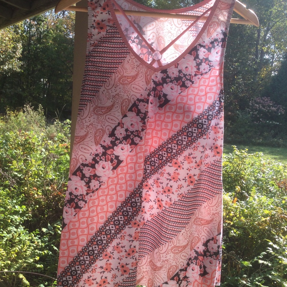 New! Adorable Pink Tankini